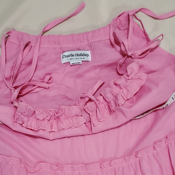 Charlie Holiday Senorita Maxi Women Dress Bubblegum - Picture 7 of 8